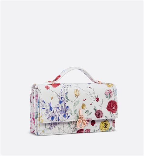 Miss Dior Minitasche Kalbsleder mit Florilegio Print in 